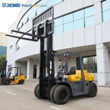XCMG new 5 ton diesel forklift truck with 2.5m mast height price
