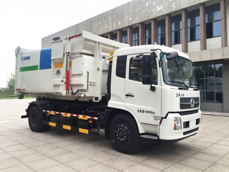 XCMG Official 20 Ton Roll On Roll Off Garbage Container Truck With Howo Chassis