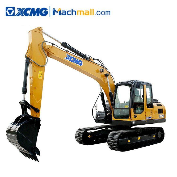 XCMG Official XE135D 13 ton Crawler Excavator for sale