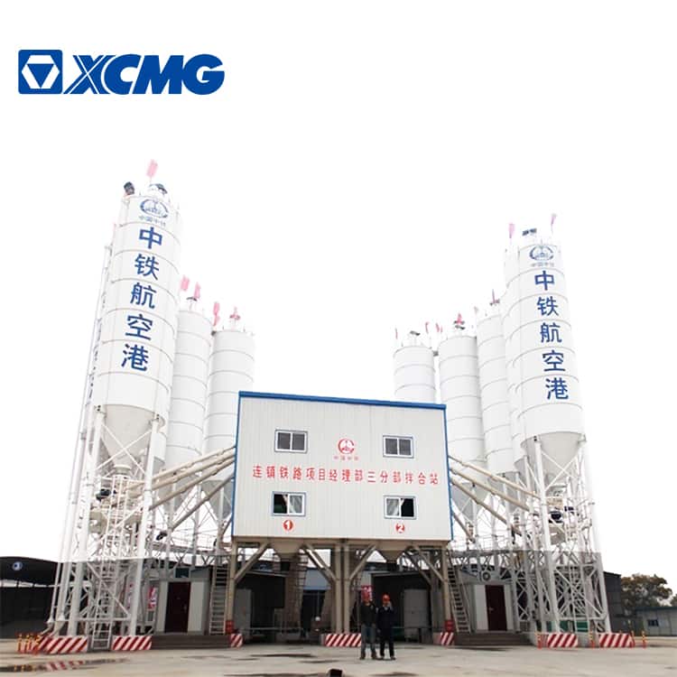XCMG Official Concrete Mixing Batch Plant HZS120V 120m3 Project Concrete Batching Plant for sale