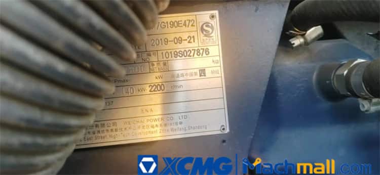 XCMG GR1805 2019 Used Motor Grader For Sale