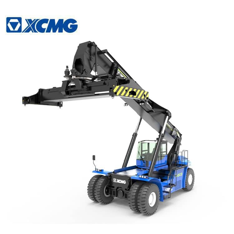 XCMG official XCS1009E port machinery small 10 ton electric container reach stacker for sale