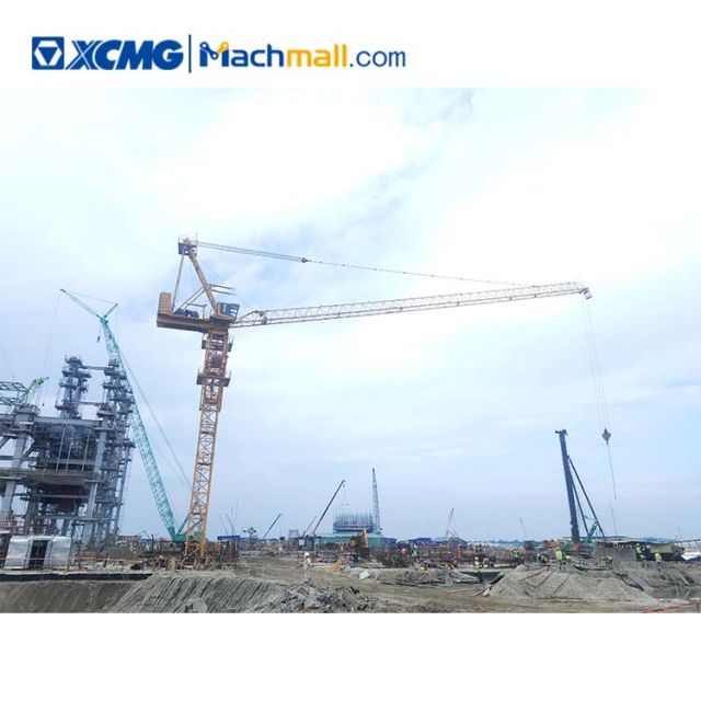 XCMG brand construction crane XGL300A-18S 60m length 18 ton luffing jib tower crane for sale