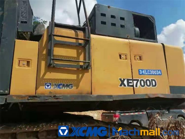 XCMG Used 70t XE700D 2016 Mining Excavators For Sale