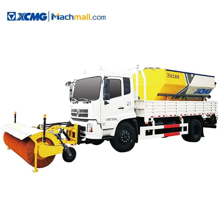 XCMG Multifunction snow remover vehicle with snow shovel brush spreader price