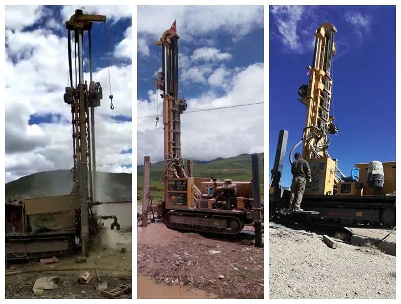 China XCMG Cheap 200 meter Depth Crawler Water Well Drilling Rig Machine for sale