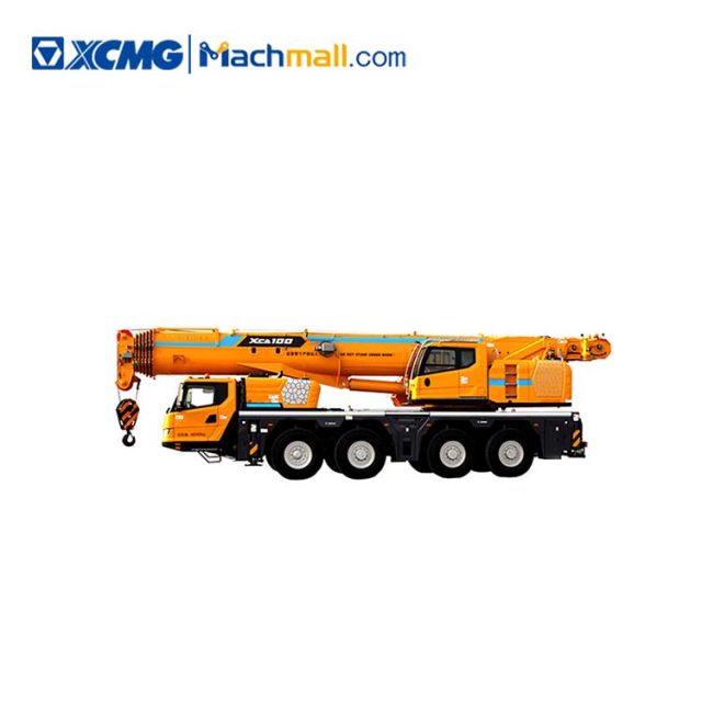 China Famous Brand XCA100_M Rated Lifting 60m Full Extended Boom All Terrain Crane 100 Ton