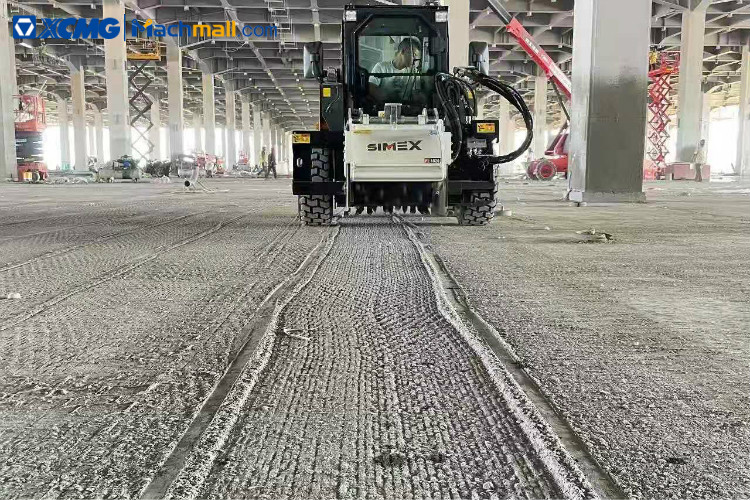 XCMG Asphalt Concrete Milling Machine skid steer loader with cold