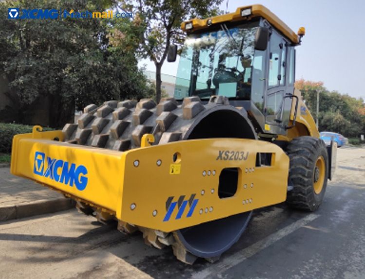 XCMG official 20 ton XS203J single drum roller price, MACHMALL