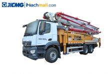 HB50V XCMG 50 meters china concrete pump with Benz chassis price