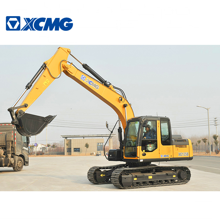 XCMG Official 13 Ton Escavator Machines XE135B Excavator For Sale