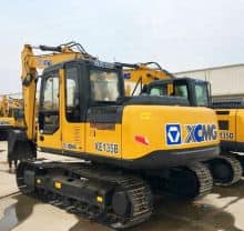 XCMG Official 13 Ton Escavator Machines XE135B Excavator For Sale