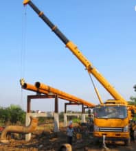 XCMG 8 ton truck crane XCT8L4_1 with best price