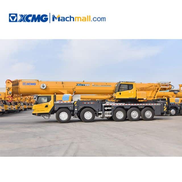 110 ton XCMG telescopic boom truck crane XCT110 for sale