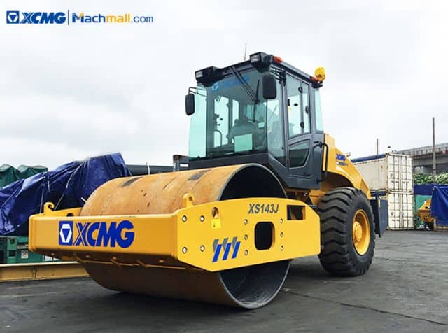 XCMG 14t road roller compactor machine removable pad foot XS143J price