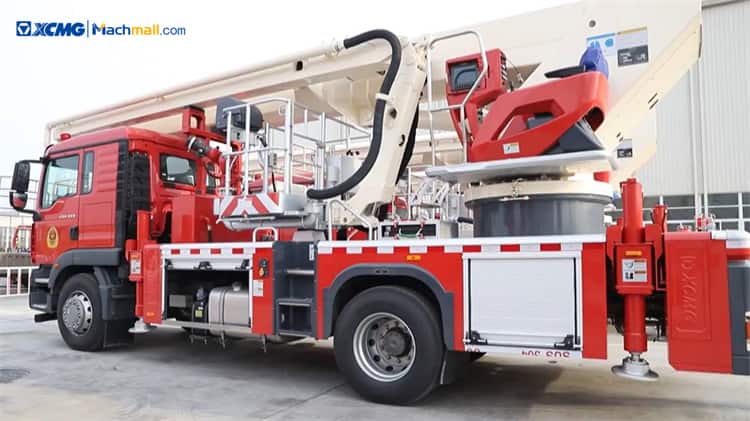 XCMG 1:50 JP72/S5 Fire Truck Alloy Diecast Model for sale