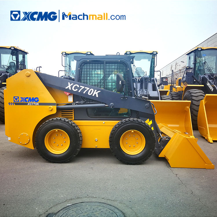 1 ton XCMG mini skid loader XC770K for sale