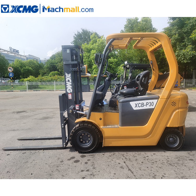 XCMG electric forklift 3 ton counterbalance XCB-P30 with lithium battery for sale