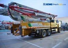 XCMG 70 Meter HB67K diesel concrete pump truck with Benz Chassis for Mexico price
