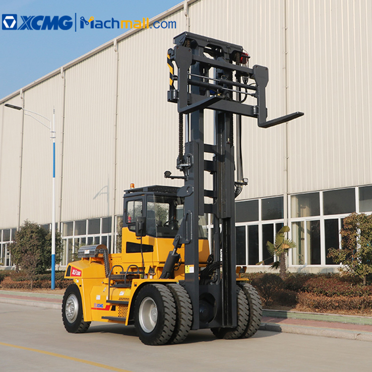 XCMG diesel forklift XLF180 6635mm mast height for warehouse sale