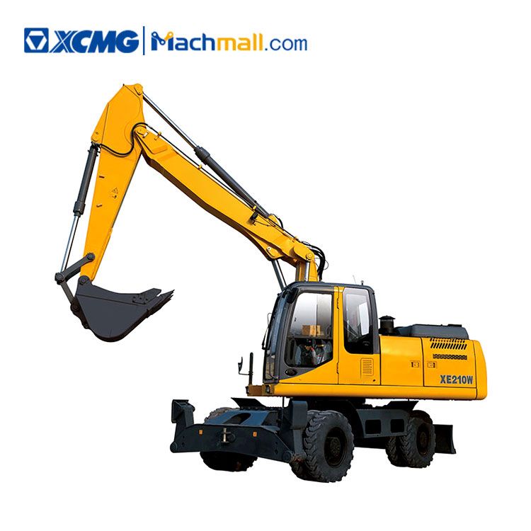 XCMG Factory price 21ton Wheel Excavator XE210WD With High digging power