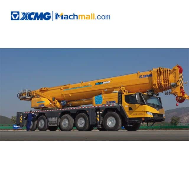 XCMG official 260 ton new mobile all terrain Crane XCA260 price