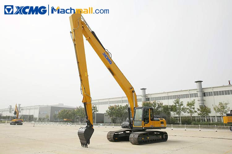 XCMG Max. digging height 12m long arm excavator XE210WLL price