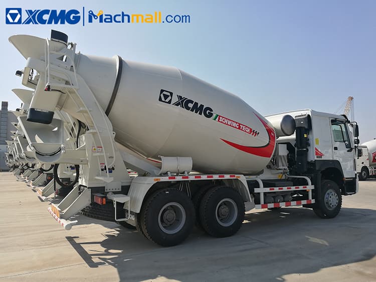 Concrete mixer machines G12K XCMG diesel price