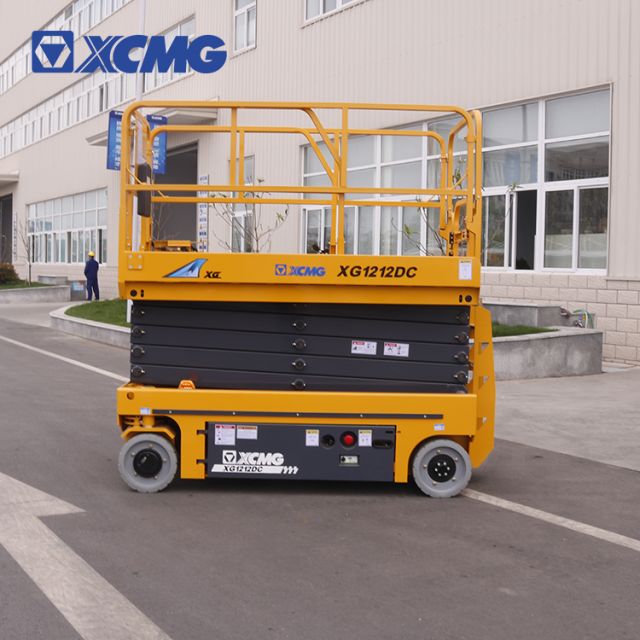 XCMG 12m electric scissor lift work platform XG1212DC for sale