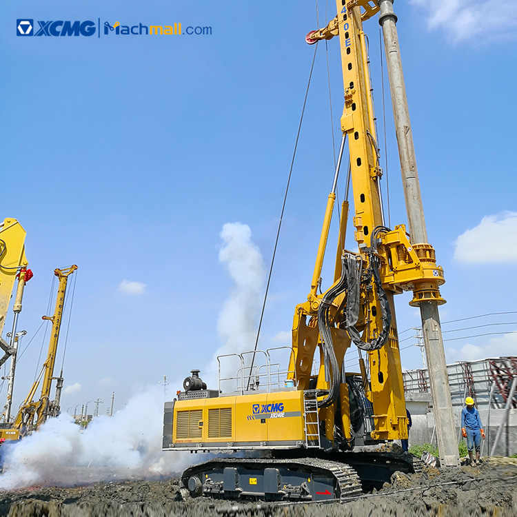 XCMG construction piling machine XR220D 220kn 50m rotary drilling rig for sale