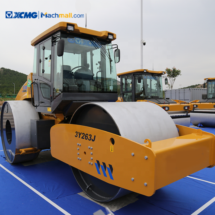 XCMG official 26 ton static three drum road roller 3Y263J price, MACHMALL