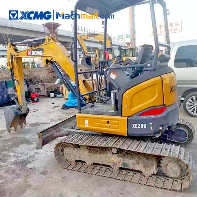 XCMG Used 2.6 Tons Mini Crawler Excavator XE26U