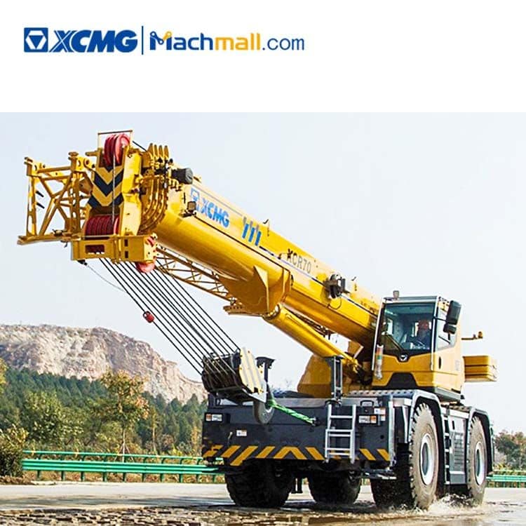 XCMG official XCR70_E rough terrain crane 70 ton mobile crane for sale
