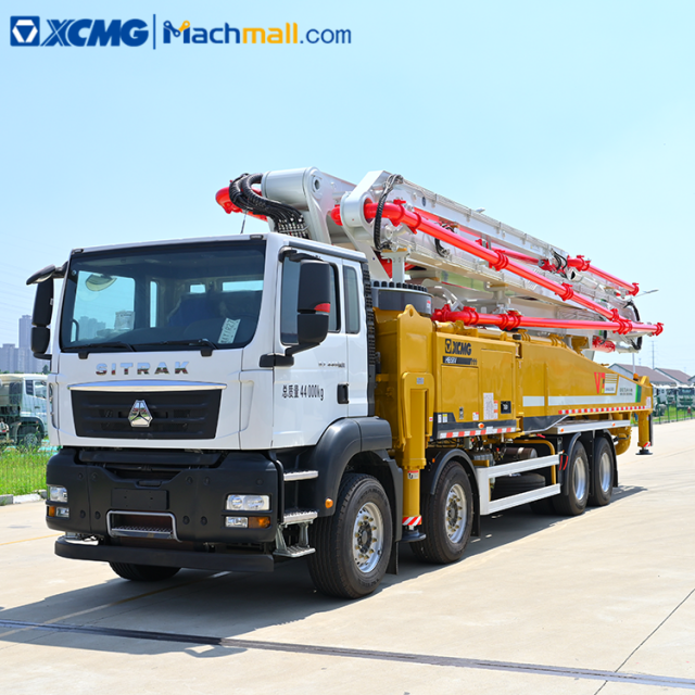 XCMG Official concrete pump machine price in Guinea with SITRAK chassis HB58V