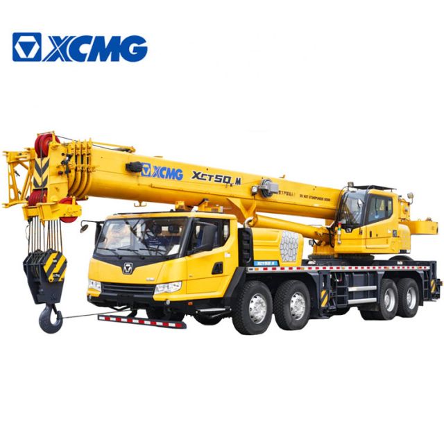 XCMG New 50ton Truck Crane XCT50_M With High Temperature High Dust Resistance Mobile Crane