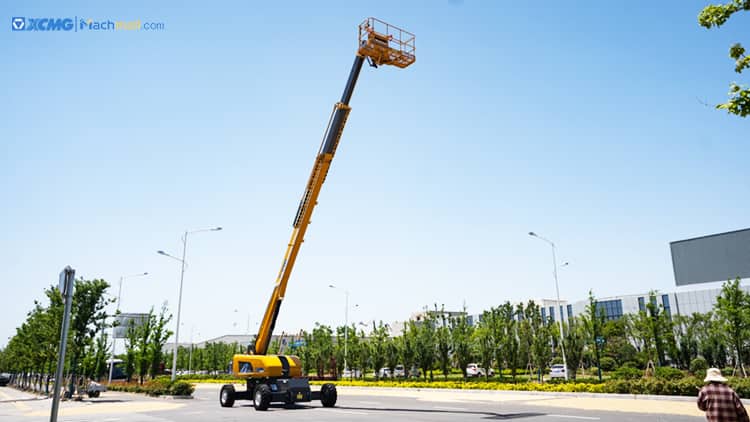 XCMG new 34m mobile self propelled telescopic boom lift platform XGS34K for sale