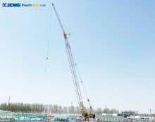 China XCMG hydraulic crawler crane 80 ton XGC85 price