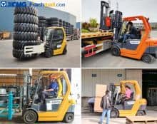 China XCMG brand new electric forklift XCB-L25 2.5 ton machinery for warehouse price