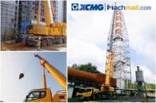 XCMG official 110 ton truck cranes XCT110 price