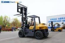 XCMG new 5 ton diesel forklift truck XCB-DT50 with 2.5m mast height price