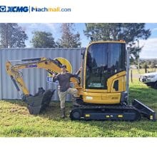 XCMG official XE35U Chinese 3ton small mini excavator for sale