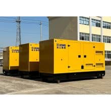 XCMG Official Water-Cooling Open Silent Generator 45KVA 60HZ price list