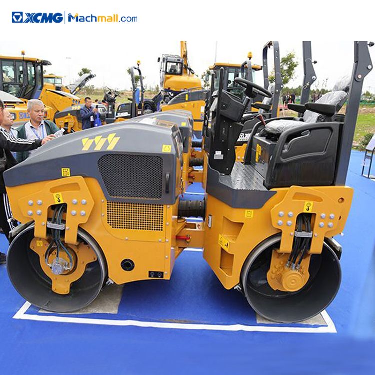 XCMG official 2 ton vibratory roller compactor XMR203 for sale, MACHMALL