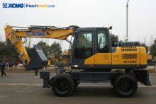XCMG manufacturer 15 ton wheel excavator XE160W With Euro Stage IV for sale