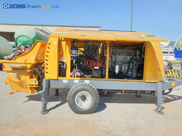 XCMG schwing technology hydraulic pump trailer HBT10020V for sale