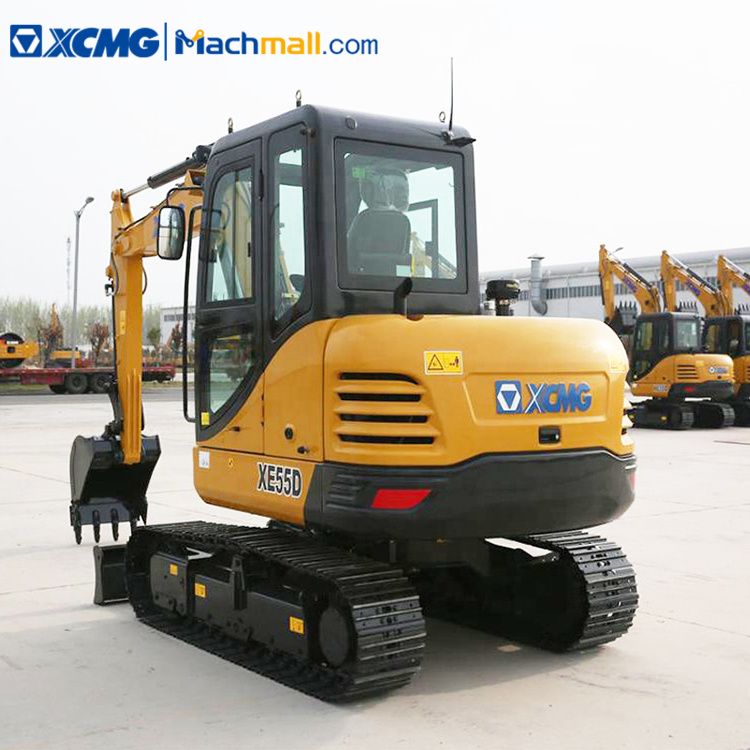 China 5 ton excavator XCMG XE55DA PLUS small hydraulic excavator for