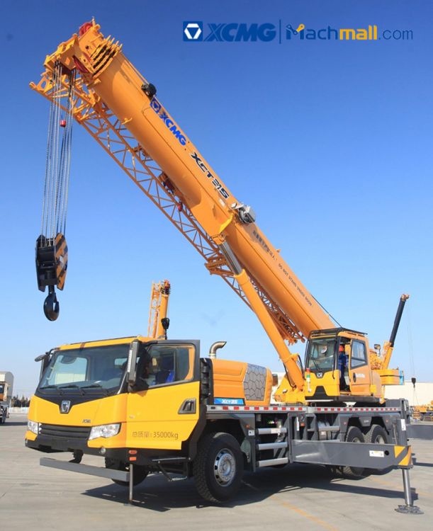 XCMG official 35ton mobile truck cranes XCT35 for sale, MACHMALL