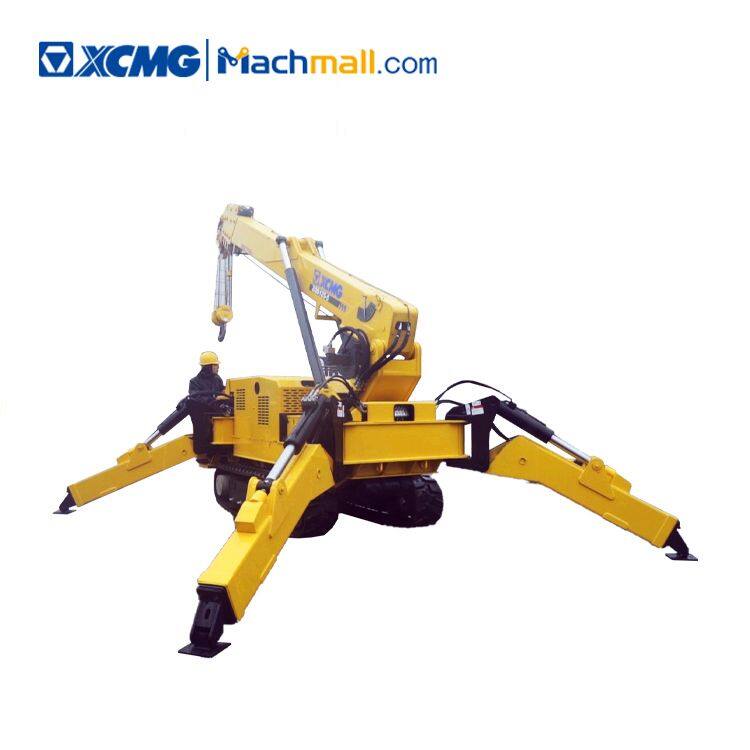 XCMG 6 ton mini crawler spider cranes ZQS125-5 price