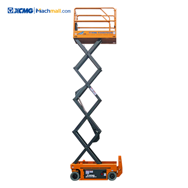 XCMG XG0807DCW 8m 230kg Mobile Scissor Lift Electric For Sale