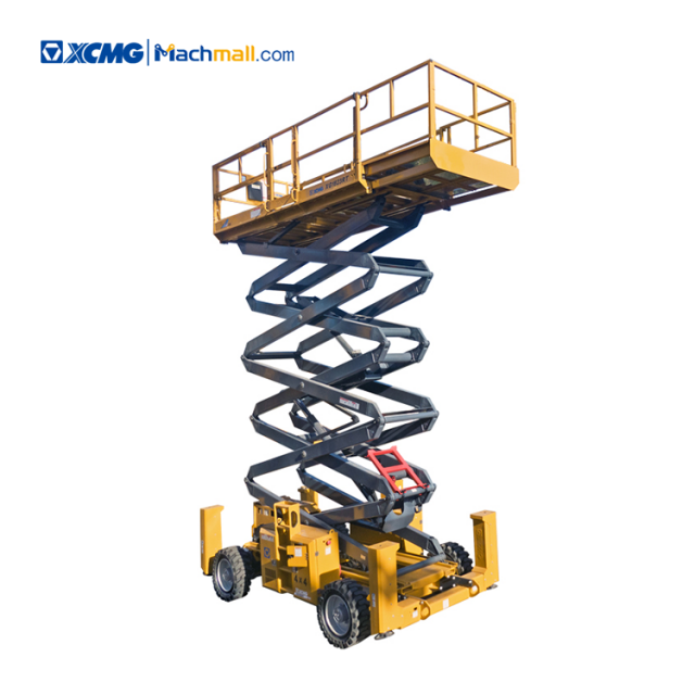 XCMG 18m Mobile Rough Terrain Hydraulic Scissor Lift Platform XG1823RT